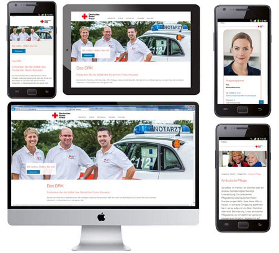 DRK-Mustervorlagen in TYPO3 Version 12.4